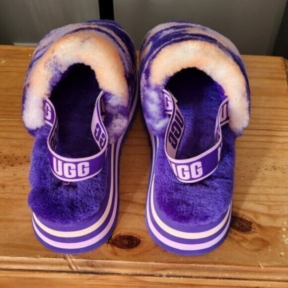 UGG Disco Marble Platform Slide Slippers Women's Size 11 - Picture 7 of 10